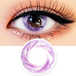 Artric Star Purple Violet Colored Contact Lenses