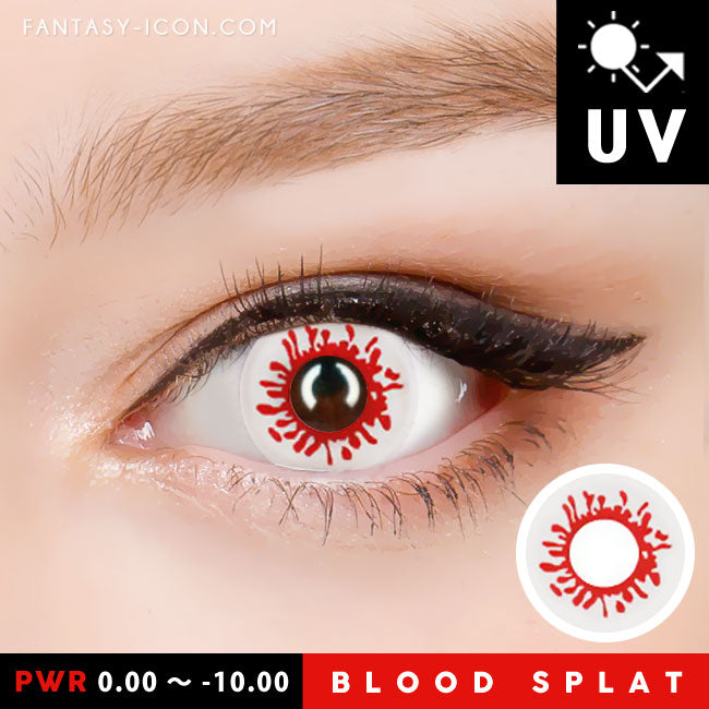 Blood Splat Contacts Halloween Lenses