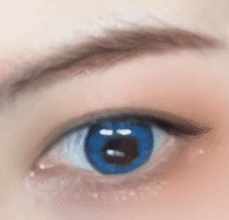 Blue Contacts Halloween Electro Lenses