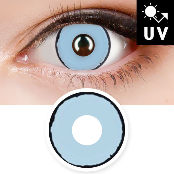 Blue Manson Contacts Halloween Lenses UV Blocking Prescription Cosplay