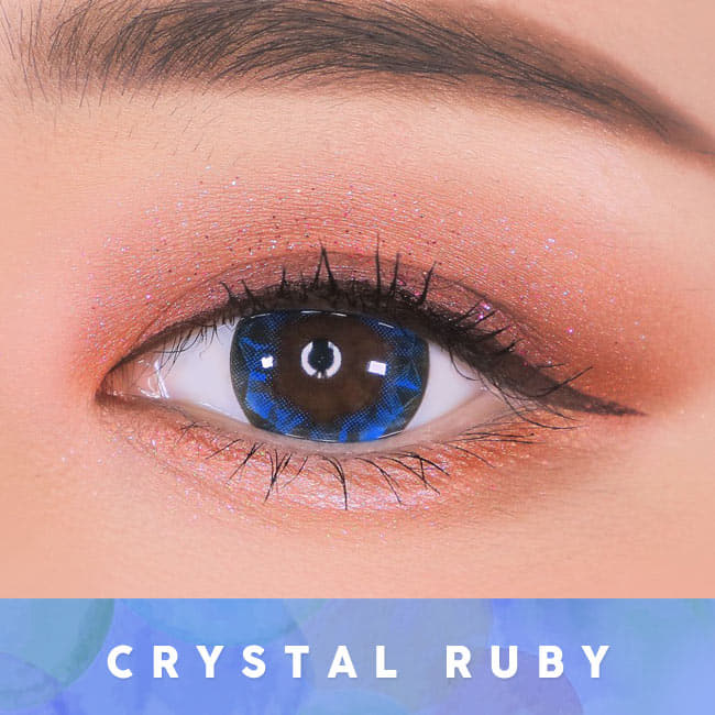 Blue Toric Lens Crystal Ruby Queen | Colored Contacts For Astigmatism ...