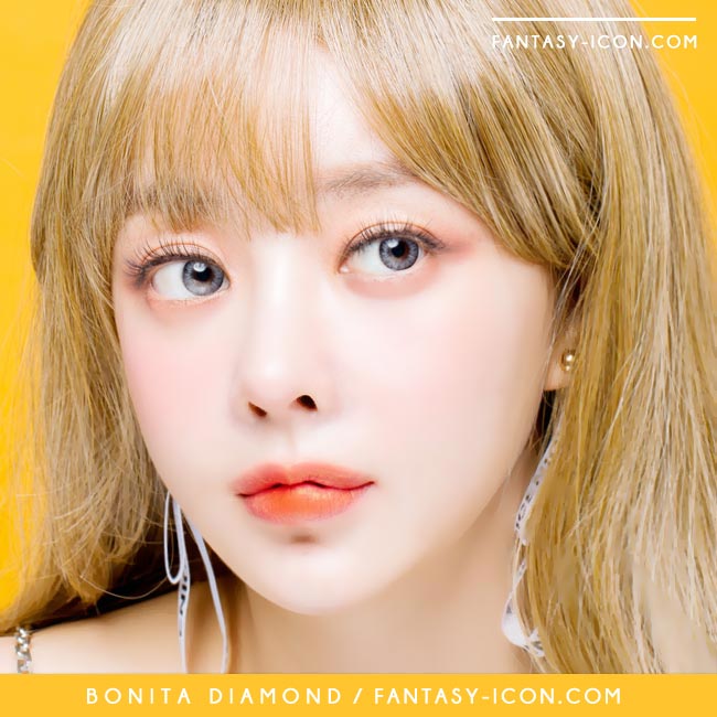 Toric Lens Bonita Dia Grey Colored Contacts for Astigmatism fantasy