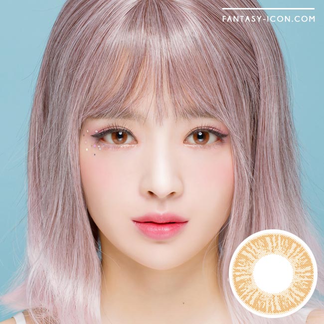 Brown Colored Contacts - Ruby Artric Model