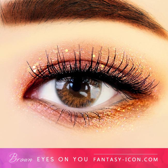 Brown Colored Contacts - Eyes on You - Eyes 