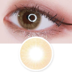 Toric Lens Etoile Honey Brown Colored Contacts For Astigmatism
