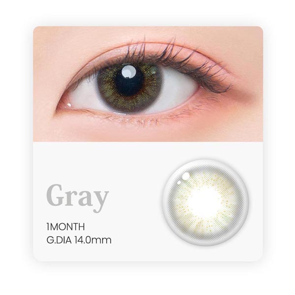 Charming gray contacts