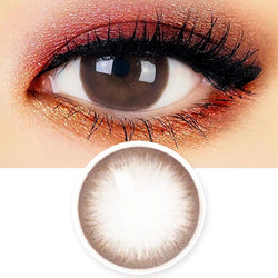 Chocolate Brown Contacts - Silicone Hydrogel Rose JeJe