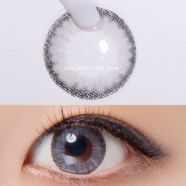 Colored contacts for Hyperopia Cielo Cloud Grey 2