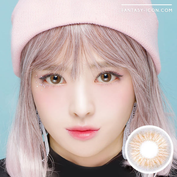 Colored Contacts Coco Peony Brown - Circle Lens 1