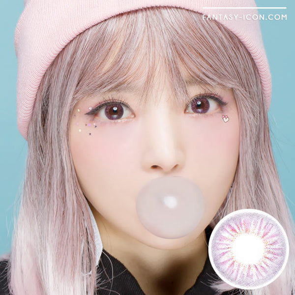 Colored Contacts Coco Peony Pink - Circle Lenses 1