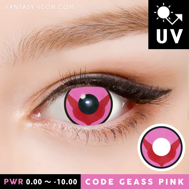 Code Geass Pink Contacts Halloween lenses