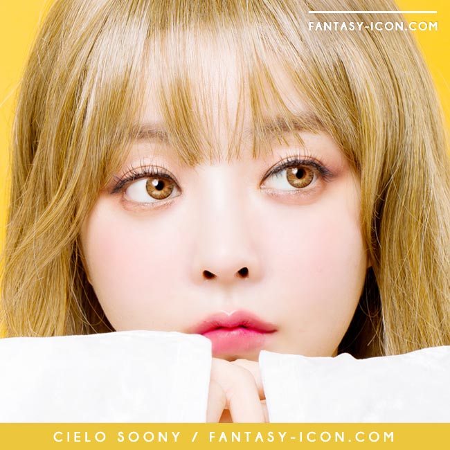  Colored Contacts Cielo Soony Brown - Circle Lenses 3