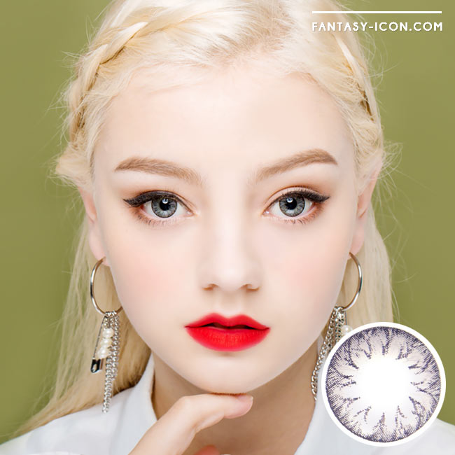 Colored Contacts Cielo Soony Grey - Circle Lenses 1