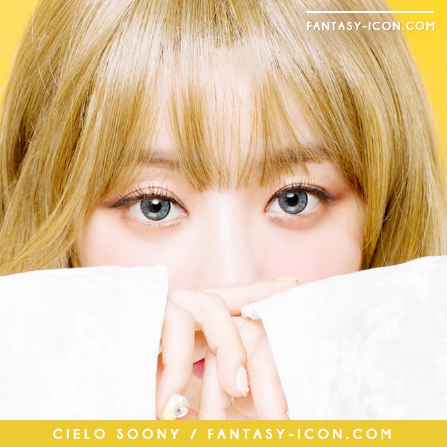 Colored Contacts Cielo Soony Grey - Circle Lenses 3