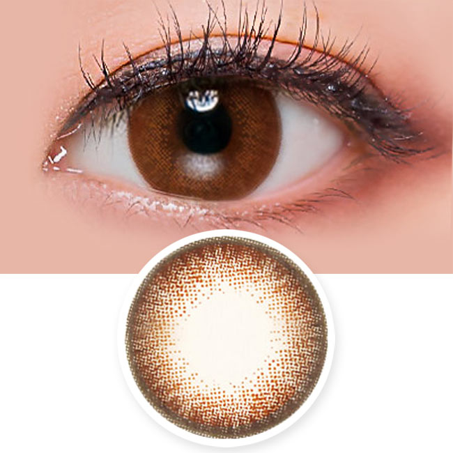 Colored Contacts Luz Dali Extra Brown - Circle Lenses