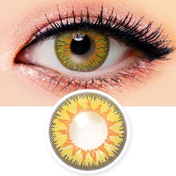 Colored Contacts Tiffany Brown - Circle Lenses