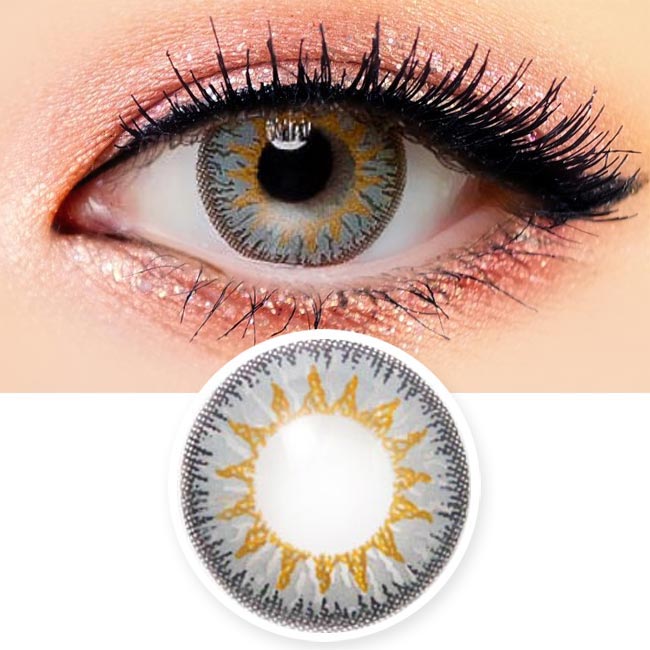Colored Contacts Tiffany Grey - Circle Lenses