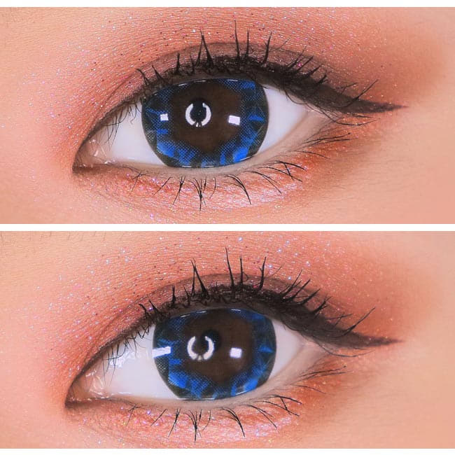 Crystal Ruby Queen Blue Contacts for Hperopyia | farsightedness Eyes
