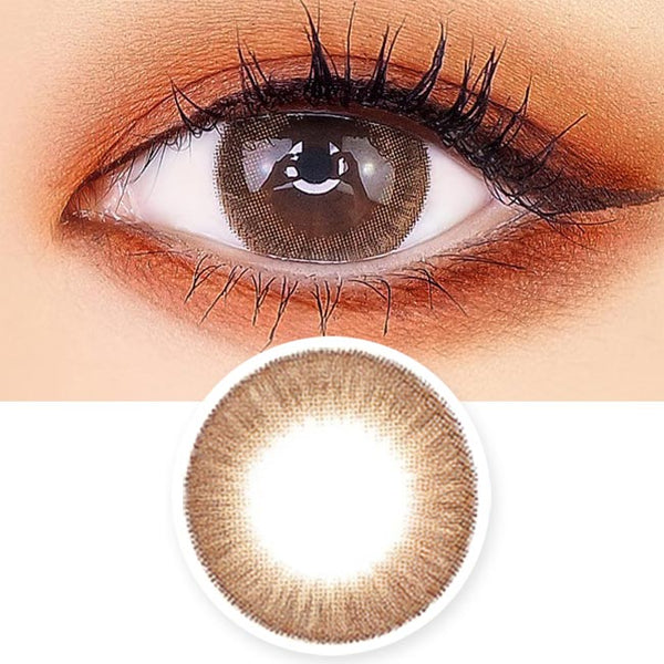 Crystal Silicone hydrogel Brown Toric Lens Colored Contacts For Astigmatism