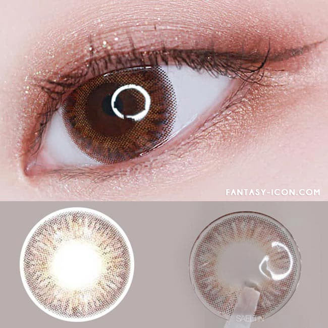 Brown Toric Colored Contacts for Astigmatism - Elsa Diana 2