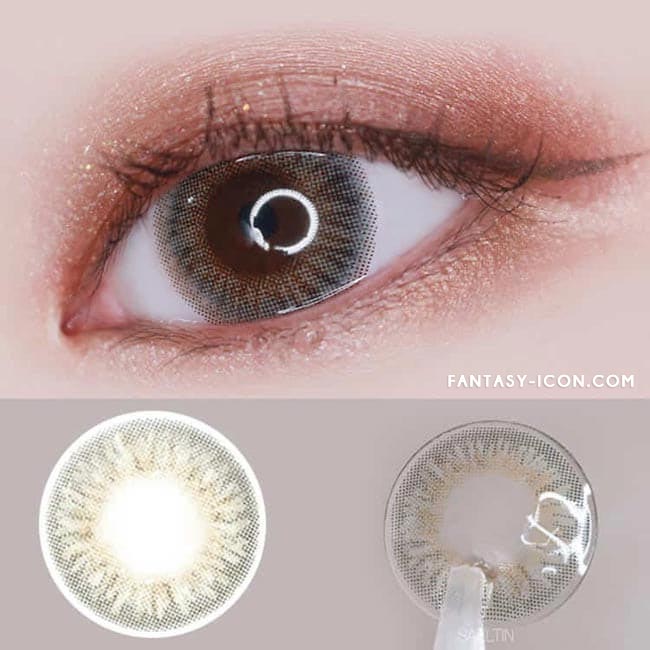 Colored Contacts Elsa Diana Grey - Circle Lenses 2