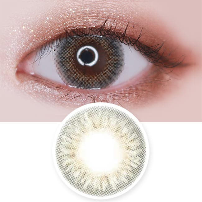 Colored Contacts Elsa Diana Grey - Circle Lenses