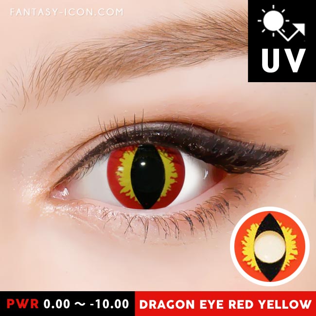 Dragon Eye cosplay Contacts Halloween Lenses Cat eye UV Blocking Prescription
