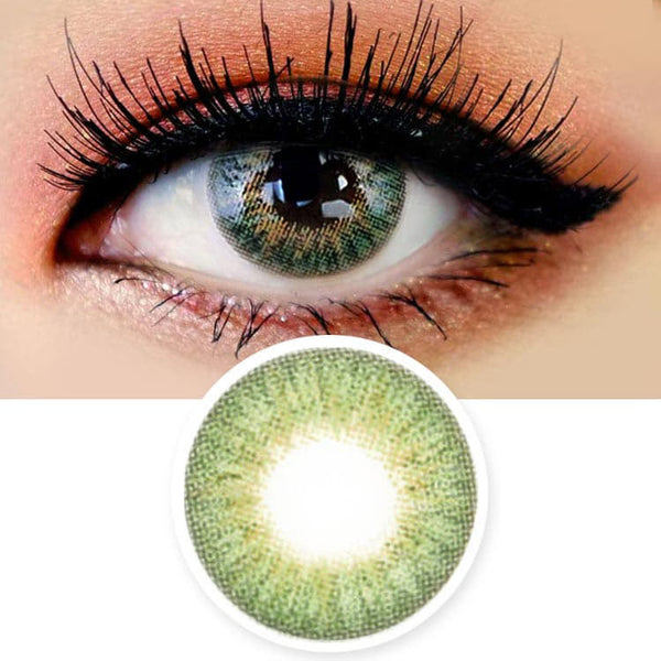  Innovision Elegance Green Contacts | UV Blocking