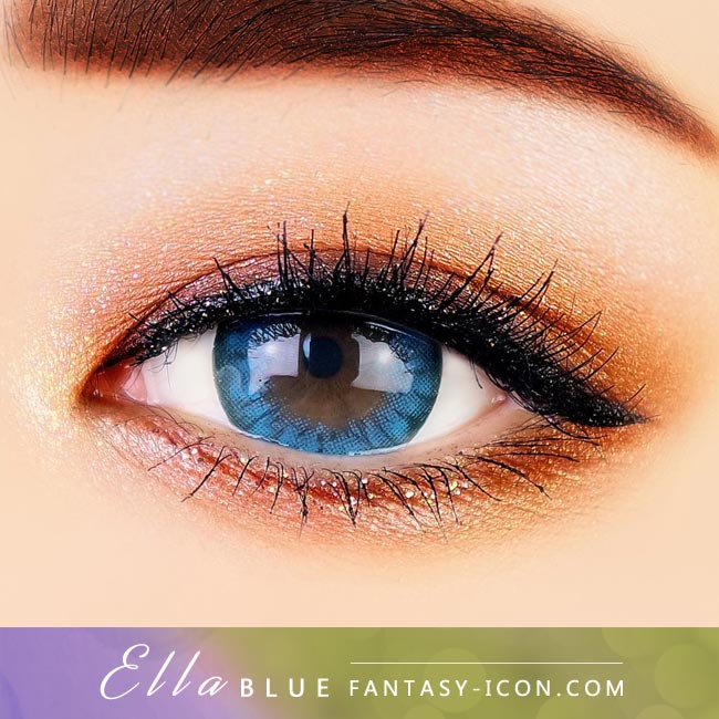 Blue Contacts - Ella - Eyes 