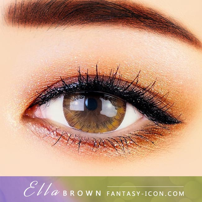Brown Contacts - Ella - Eyes 