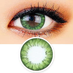 Green Contacts - Ella 