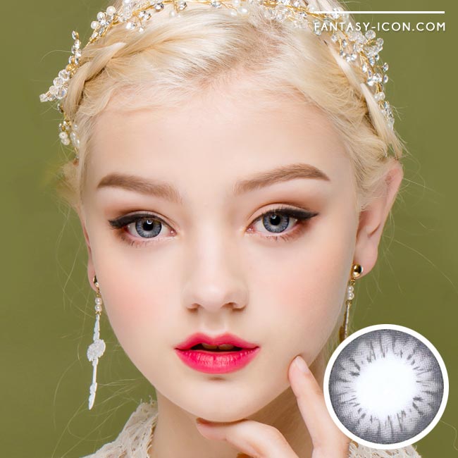 Grey Contacts - Ella Gray Model