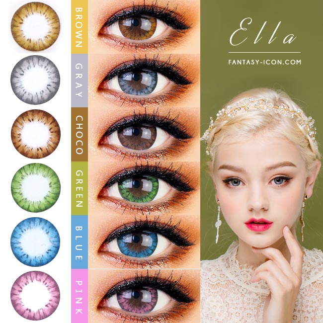 Ella Colored Contacts - Enlarging Contacts