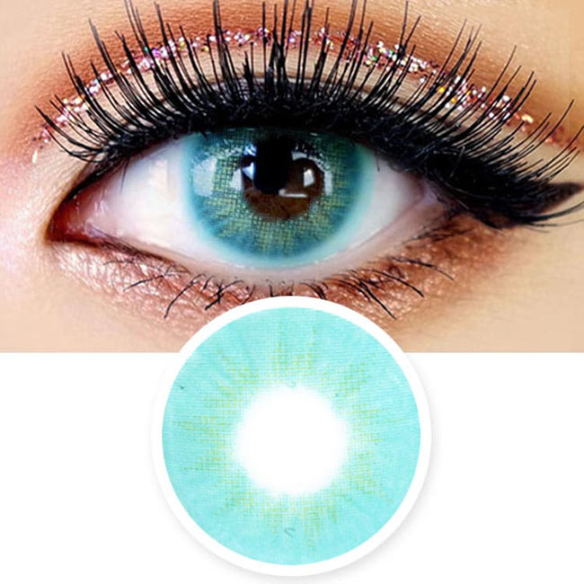 Innovision Fantasy Eye Aqua Blue Contacts