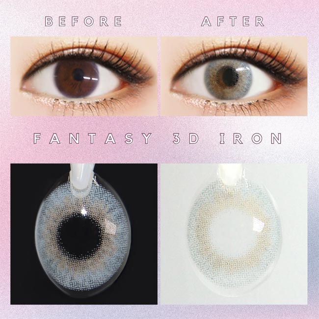 Fantasy aurora 3d iron Contacts | Innovision Colored Contact Lenses