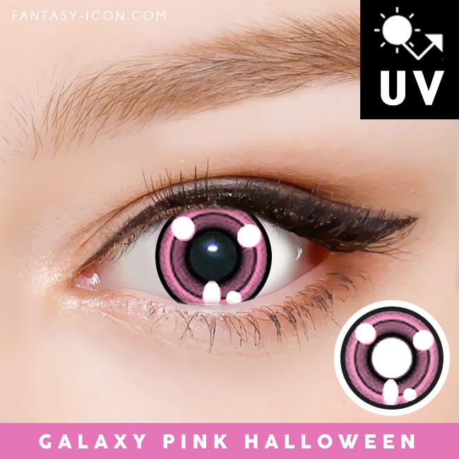 Galaxy Pink Halloween Contacts