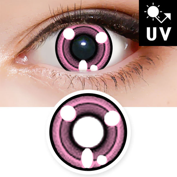 Anime Cosplay Coloured Contact Lenses - Big Purple - $29.99 - The Mad Shop