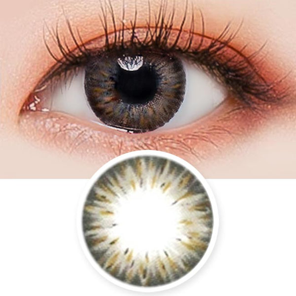 Colored Contacts Gemstone Grey - Circle Lenses