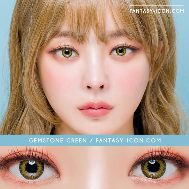 Colored Contacts Gemstone Green - Circle Lenses 3