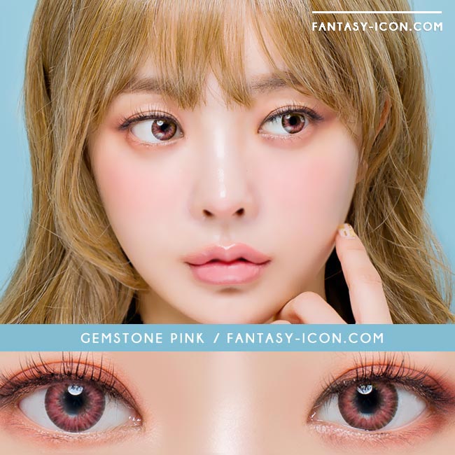 Colored Contacts Gemstone Pink - Circle Lenses 3