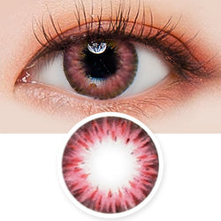 Colored Contacts Gemstone Pink - Circle Lenses