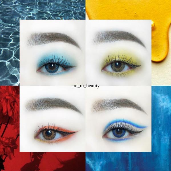 Glossy Ardor Green contacts | 3-tone UV Blocking Contact lenses