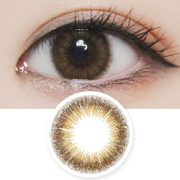 Gold Salamanque Brown contacts Natural Contact Lenses