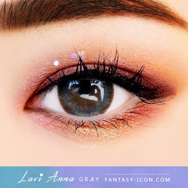 Grey Contacts - Lavi Anna - Eyes