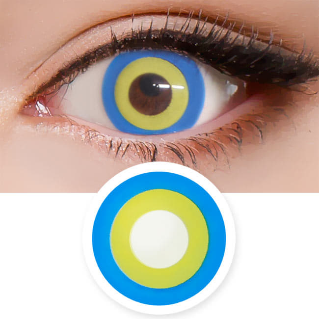 Uyaai 1 Pair Anime Contact Lenses For Eyes Anime Accessories Cosplay Party  Dresses Colored Lenses Beauty Natural Color Lens Eyes | Fruugo AE
