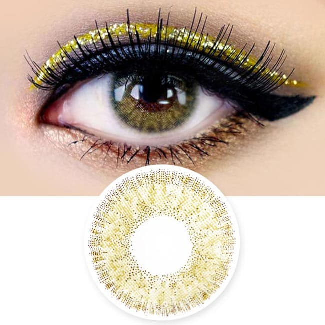 Colored Contacts Alice Dione Brown - Circle Lenses