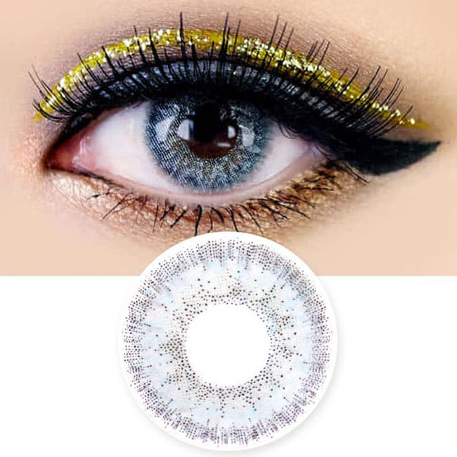 Colored Contacts Alice Dione Grey - Circle Lenses