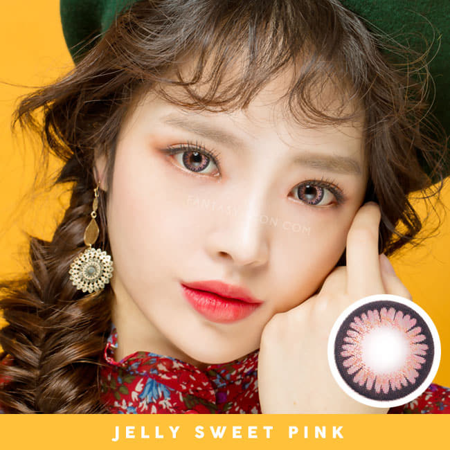 Jelly Sweet Pink Contacts Halloween lenses