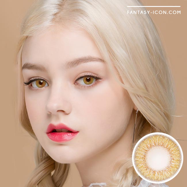 Colored Contacts Lady Girl 2 Brown - Circle Lenses 1