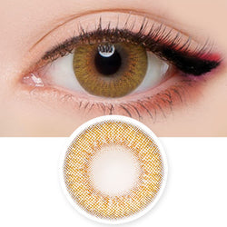 Colored Contacts Lady Girl 2 Brown - Circle Lenses